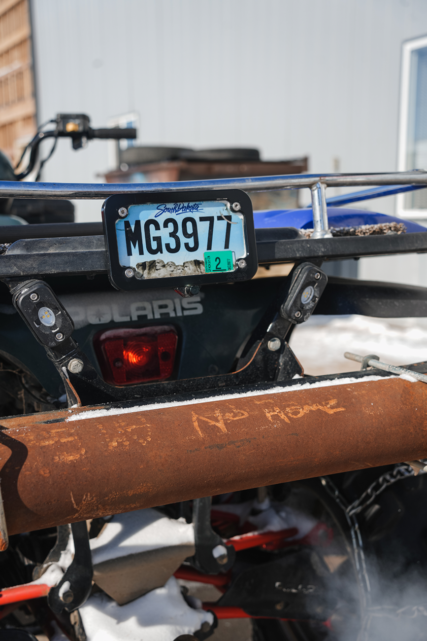 License Plate Mount