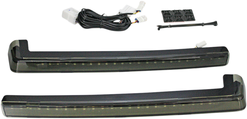 LED Run/Brake Tour-Pak® Arms - Smoke Lens - '06-'13