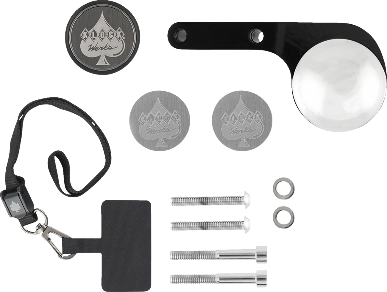 iOmount™ For Indian - Left Perch Mount - Black - Challenger/Pursuit