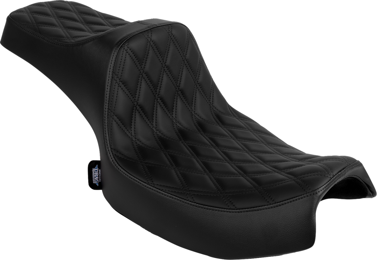 Predator III 2-Up Seat - Vinyl/Solar Leather - Double Diamond - Chieftain '25/Challenger '20-'25