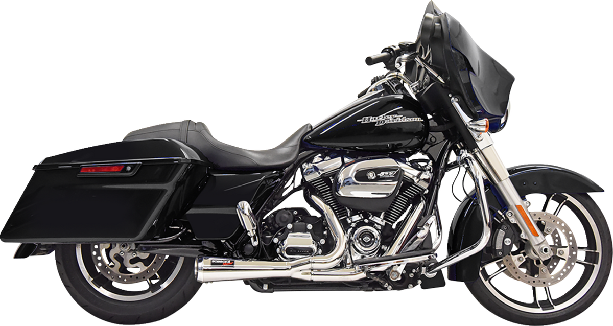 Short 2:1 Exhaust For FL - Chrome