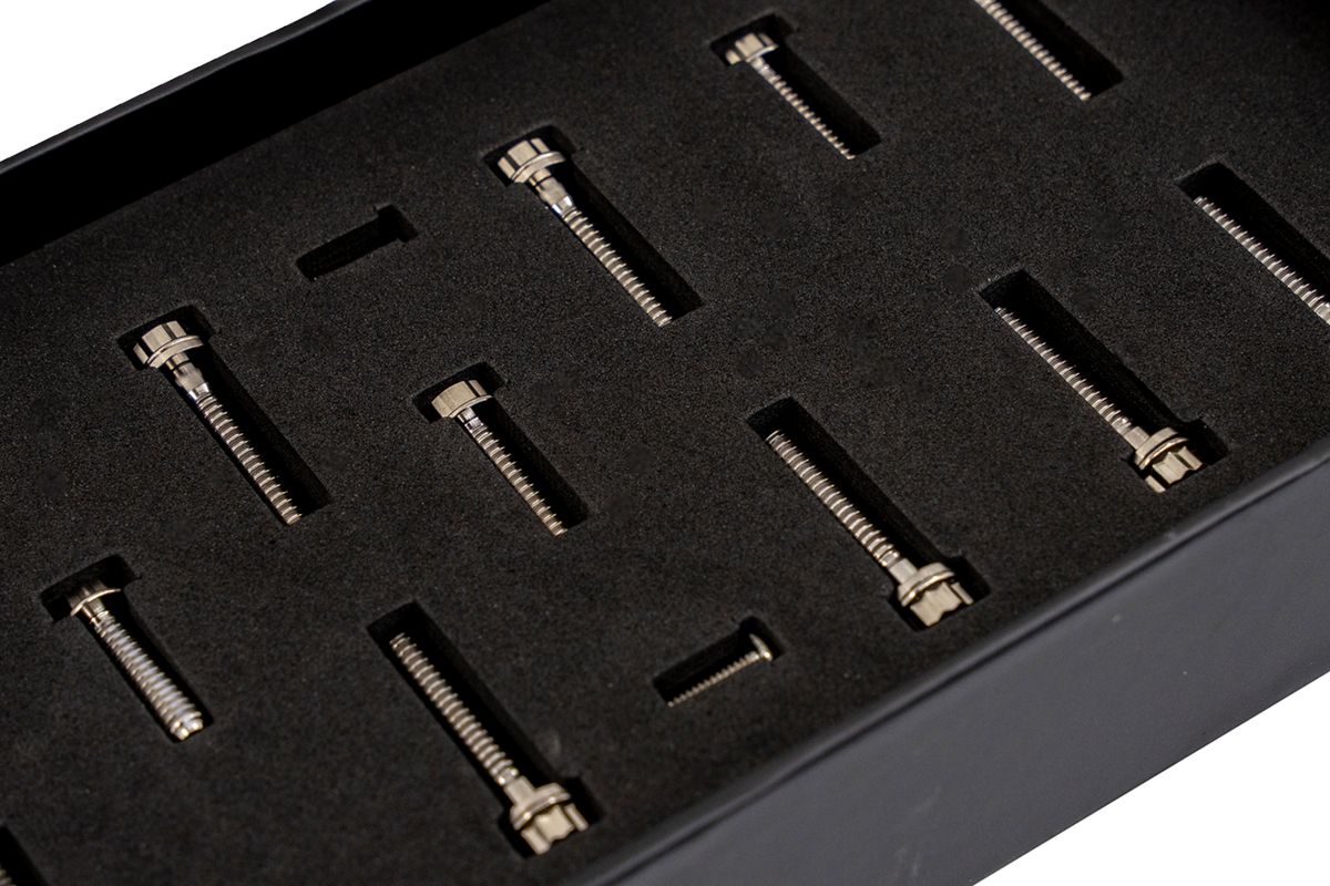 Bitchin' Bolts Hardware Kit - Titanium - M8 - Cam Cover
