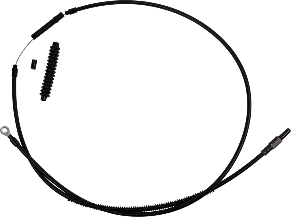 High-Efficiency Stealth Clutch Cable - +10" - '18-'23 Softail