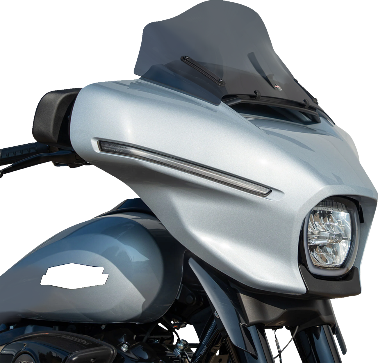 Flare® Windshield - 10" - Dark Smoke - '23-'25 FLHX