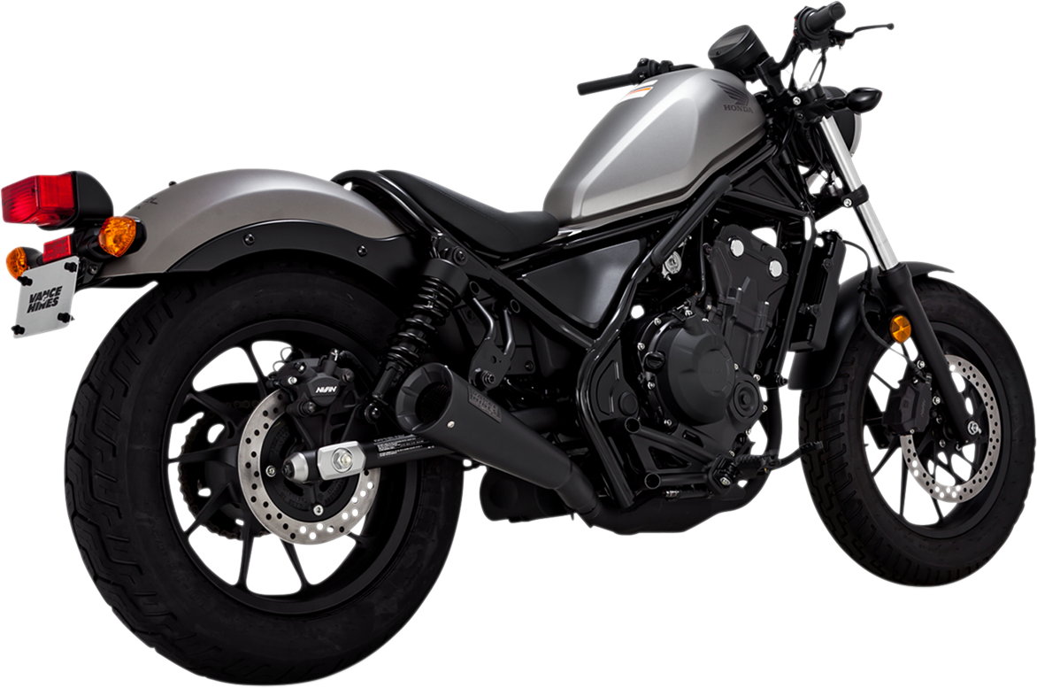 Upsweep Slip-On Muffler - Black - Rebel 300/500