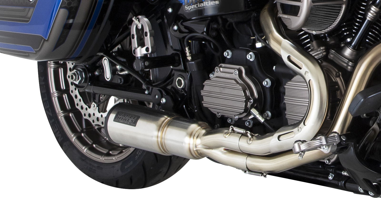 Hub - Cartridge - Rear/Single Disc - Black - Softail/Hydra Glide Revival
