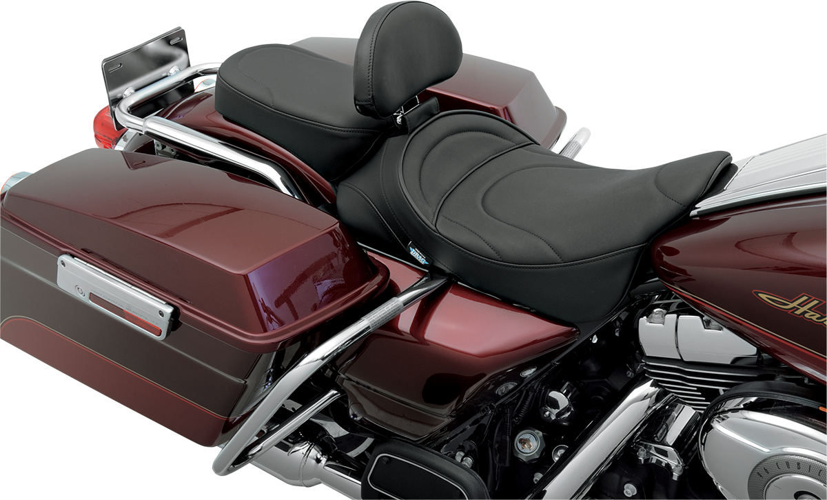 Pillion Seat - Mild Stitched - Narrow - FL '99-'22