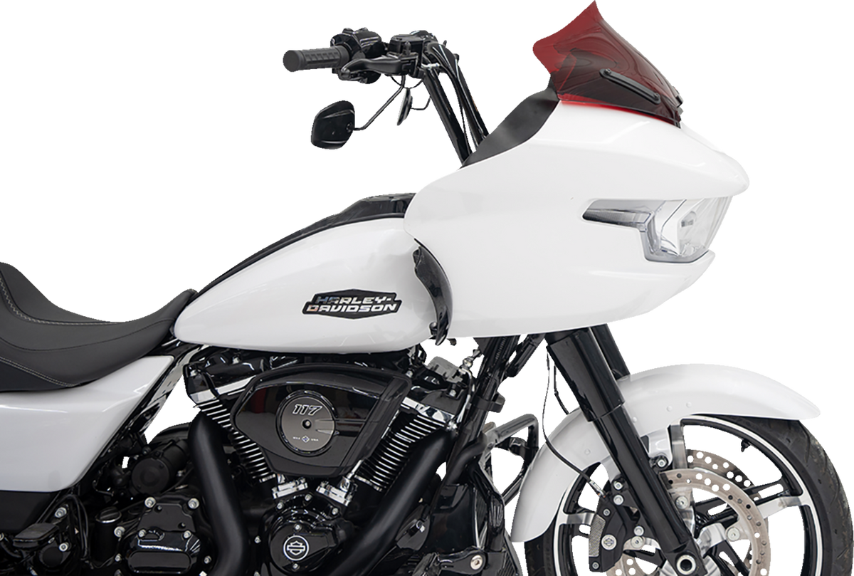 Kolor Flare® Windshield - 10" - Red - '23-'25 FLTRX