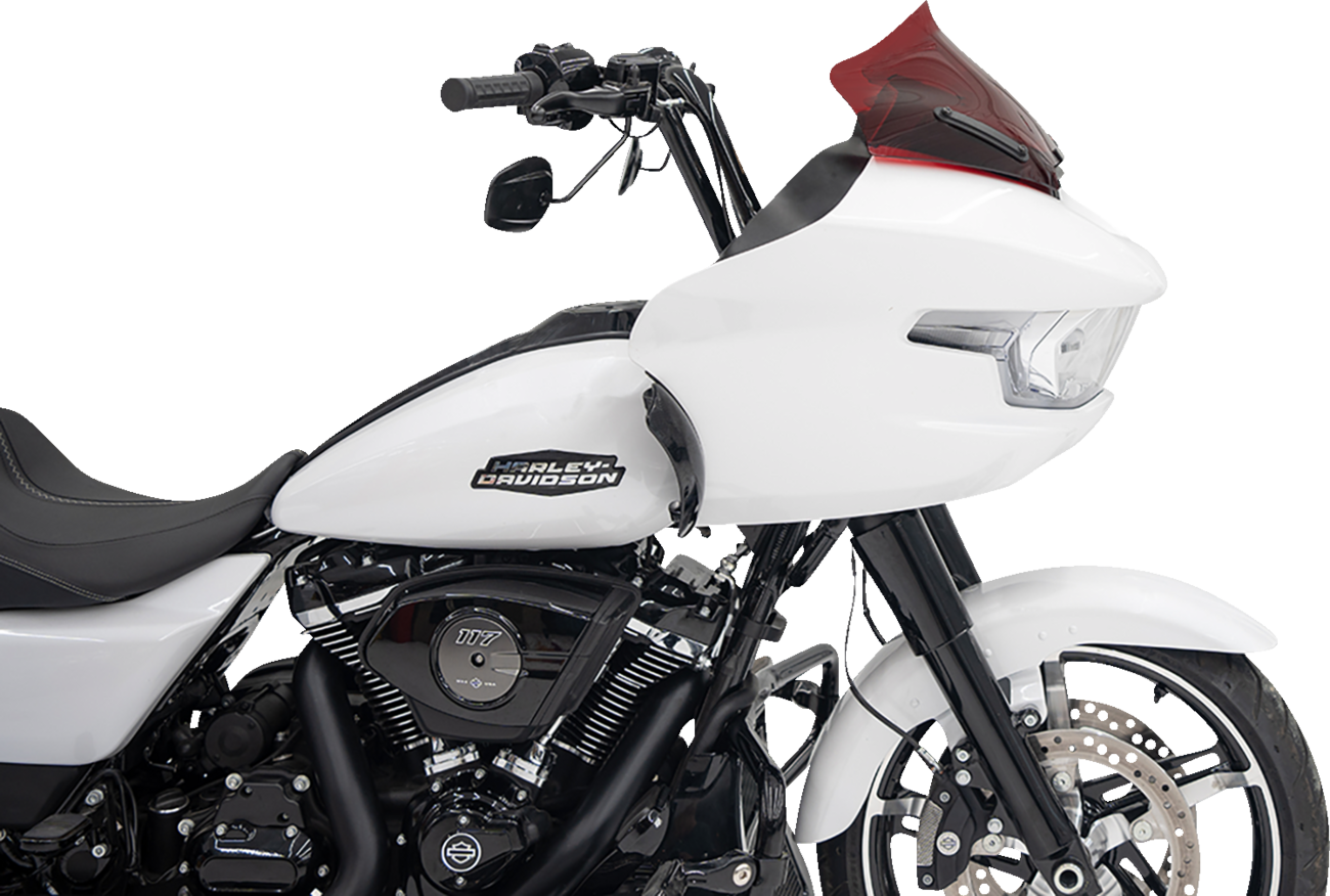 Kolor Flare® Windshield - 10" - Red - '23-'25 FLTRX
