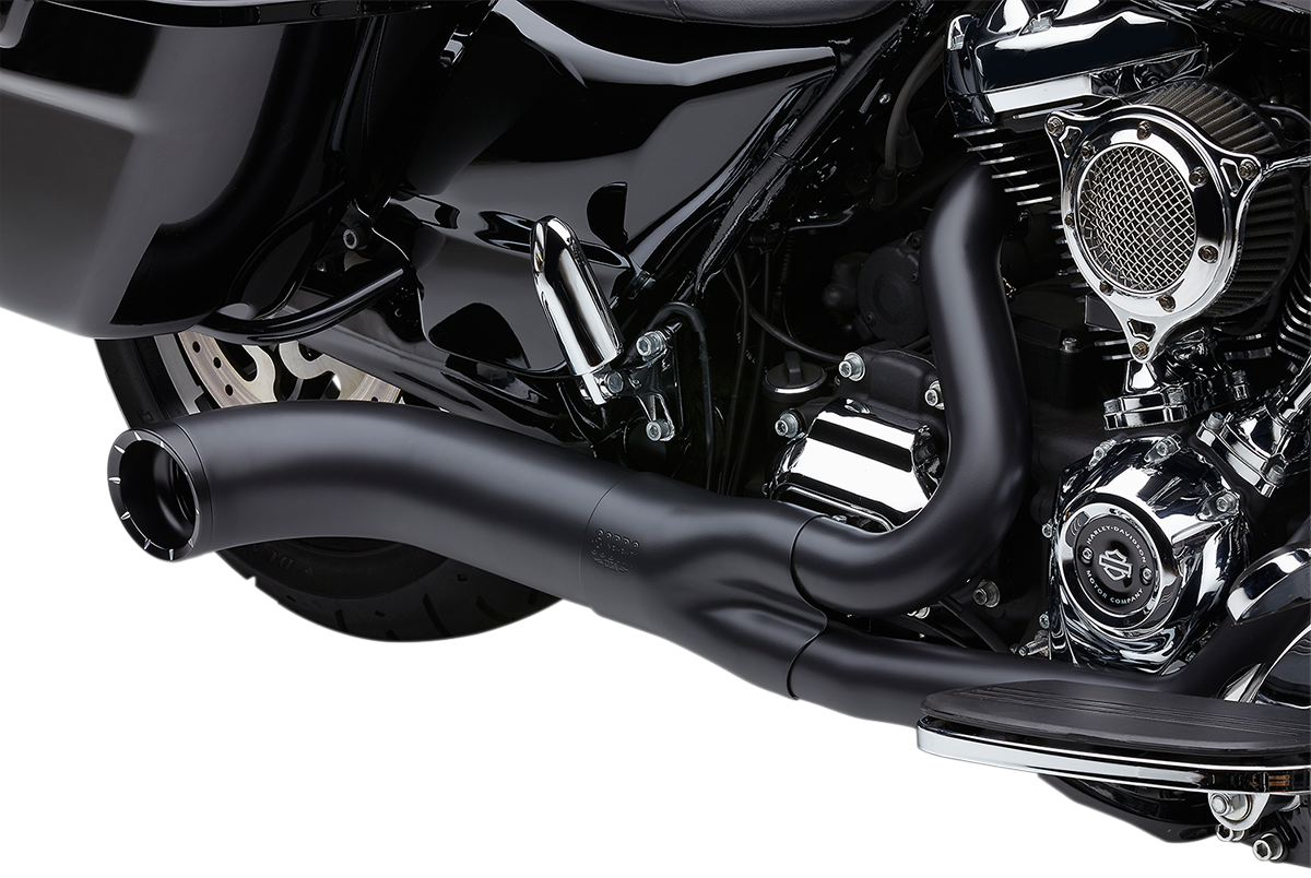 Turn Out 2-Into-1 Exhaust System - Black
