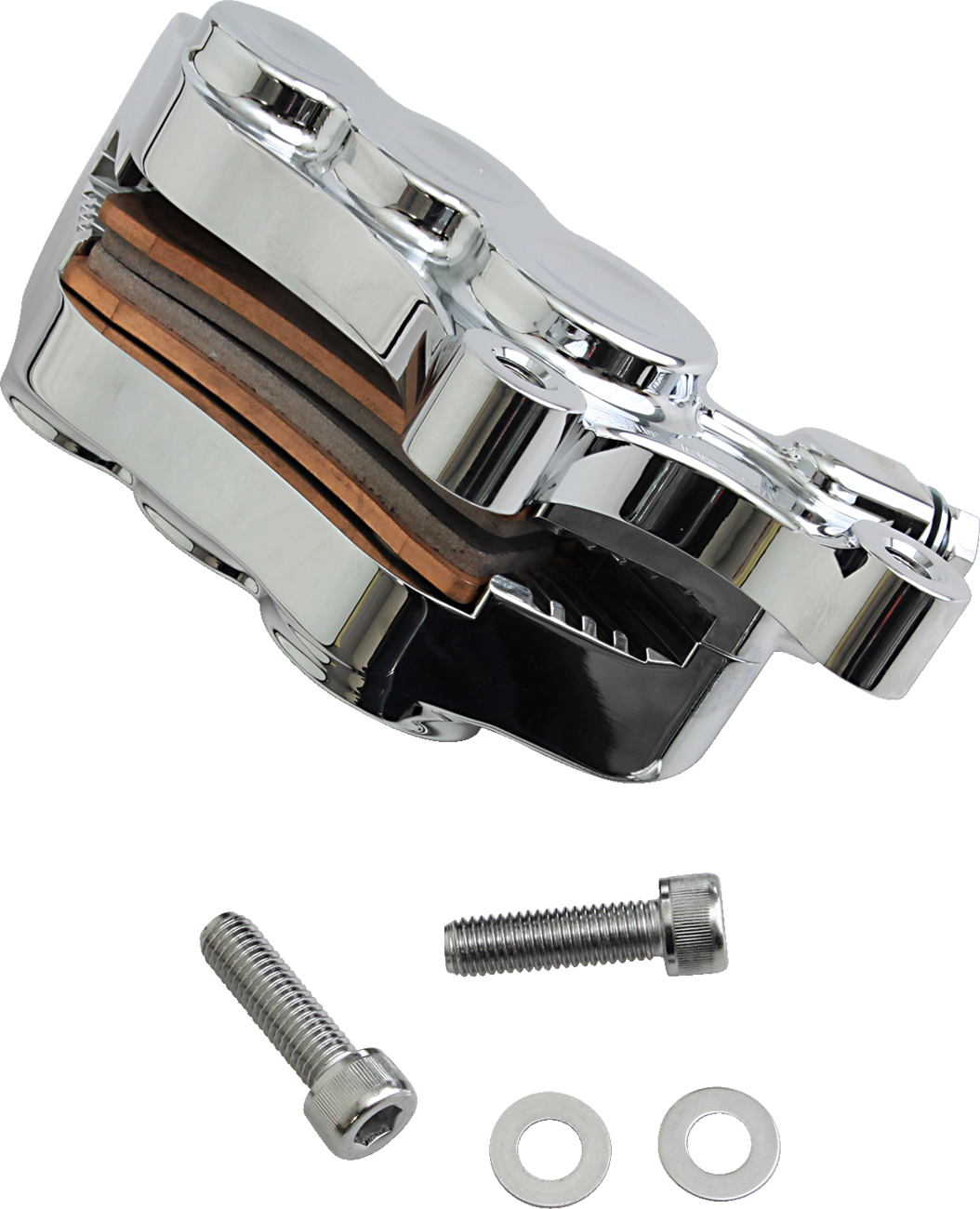 6-Piston Caliper - Front Right - Chrome - 11.8"