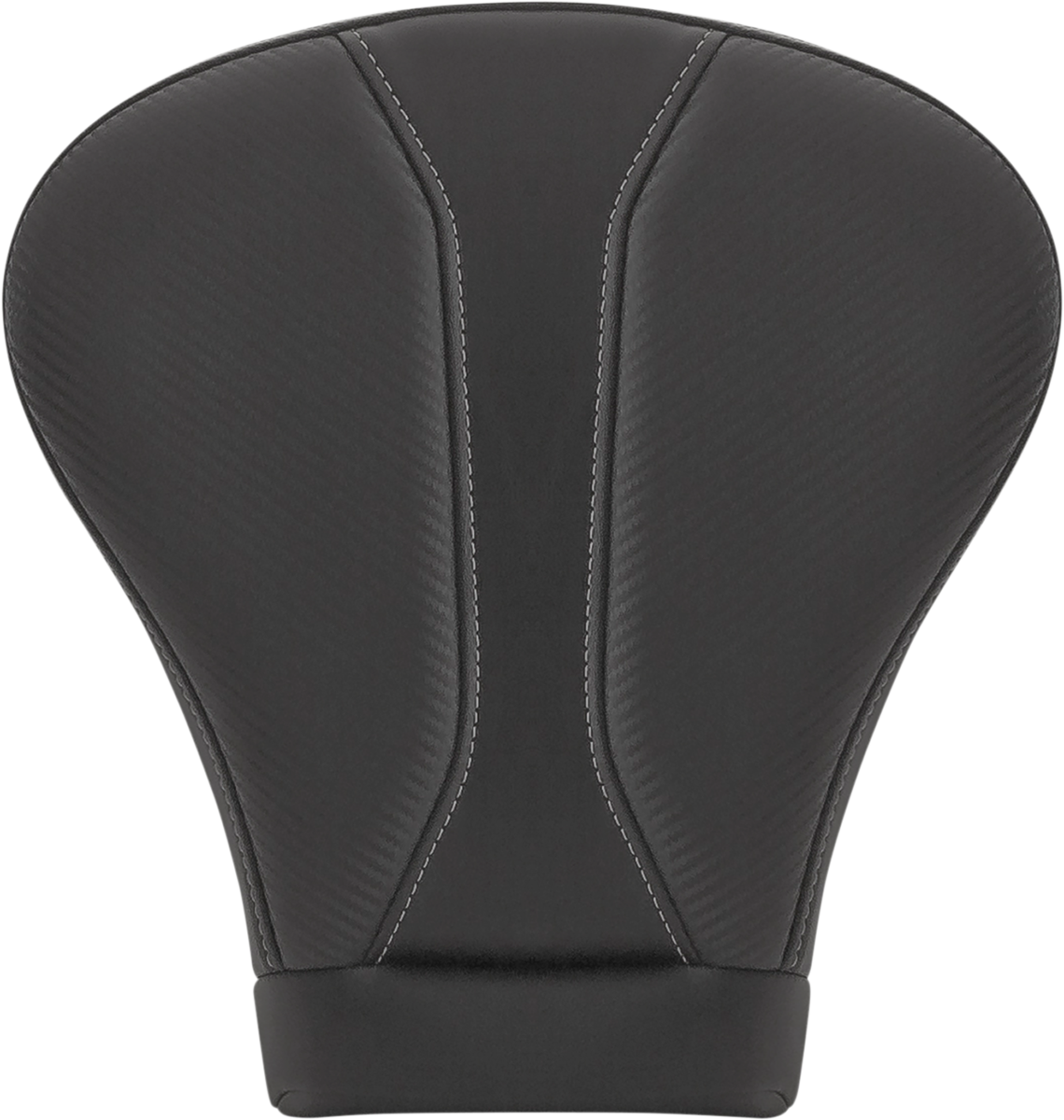 Dominator Pillion Pad - Extended Reach/Touring - Black W/ Gray Stitching - FL '08-'25