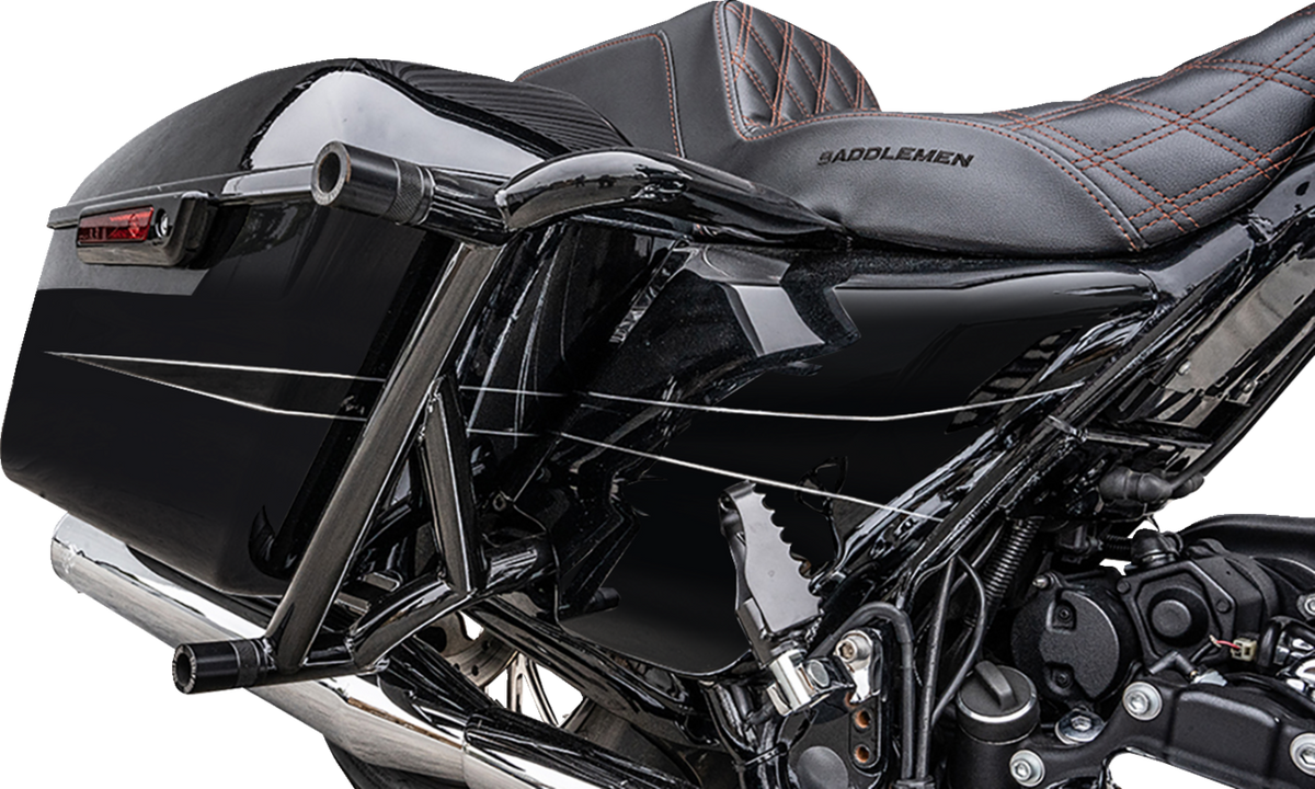 Rear Brawler Kit - Black - HD Toring