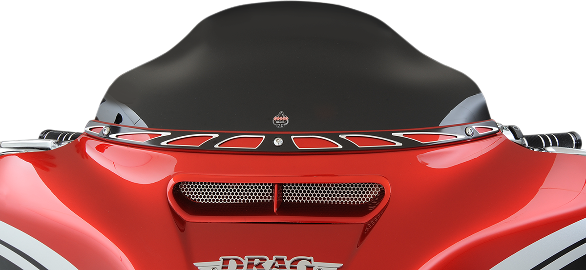 Fairing Vent Screen - Round - Chrome - FLHT/FLHX