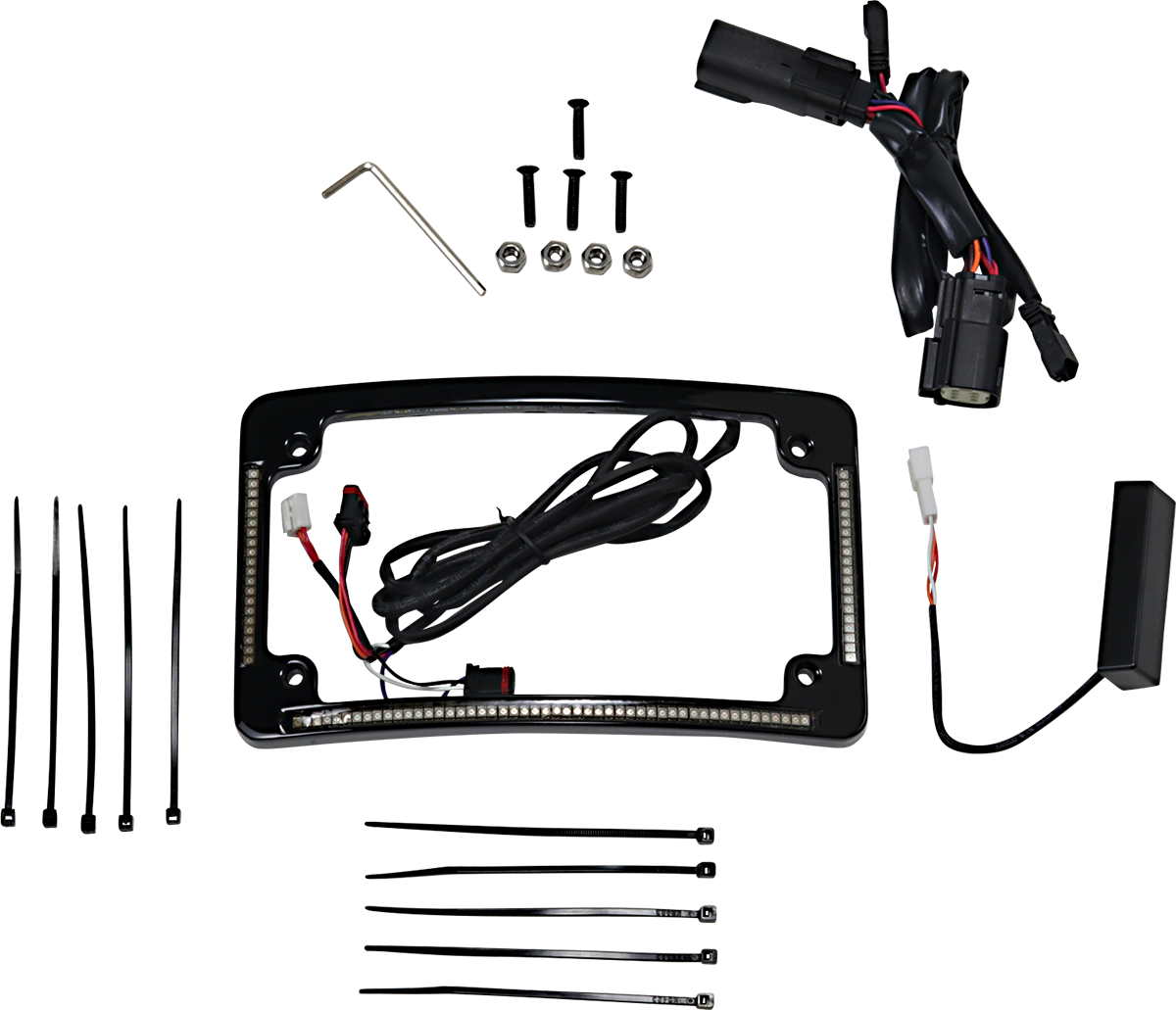 Radius License Plate Frame - Black