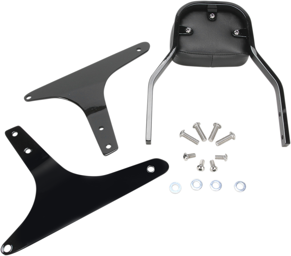 Mini Sissy Bar - Black - Softail