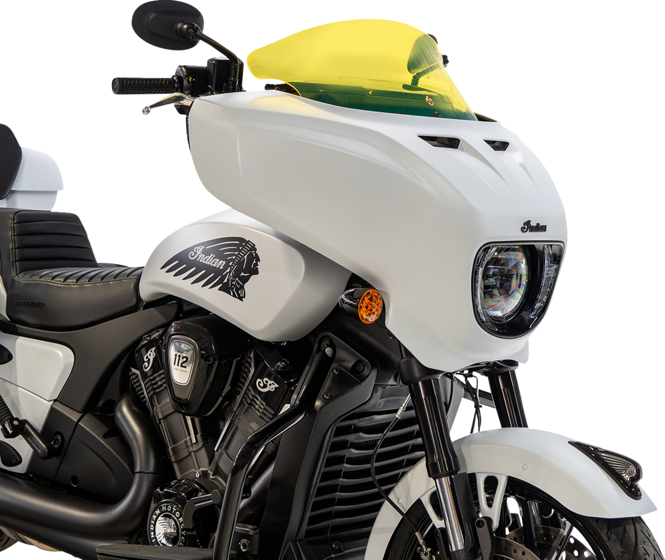 Windshield - 9" - Yellow Ice - Chieftain PowerPlus/Roadmaster PowerPlus