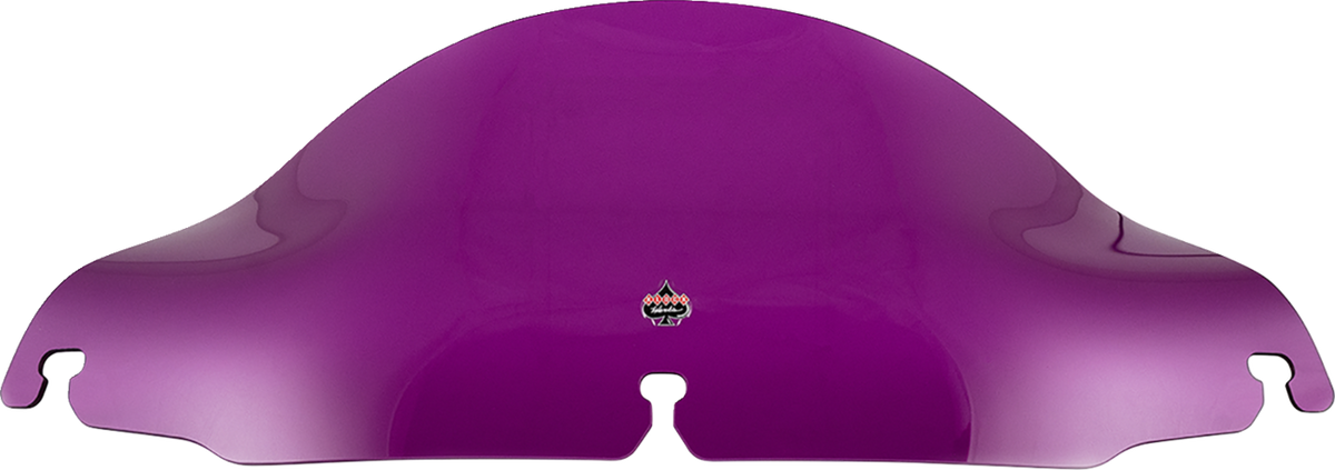 Kolor Flare® Windshield - 6-1/2" - Purple - '96-'13 FLHT/FLHX