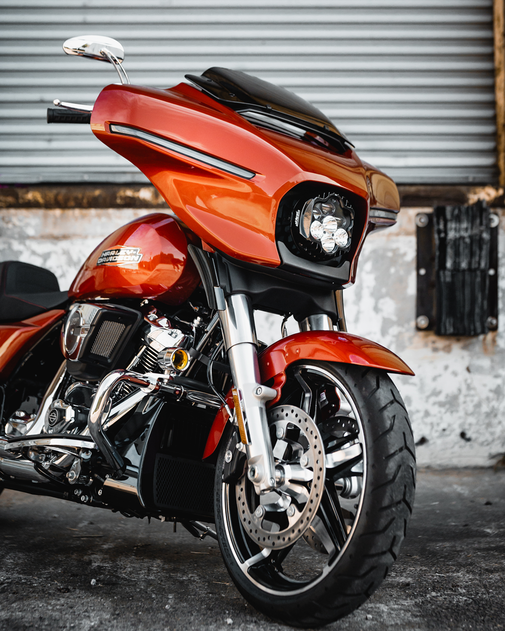 LED Headlight - Shark Demon® - FLHX/FLHL