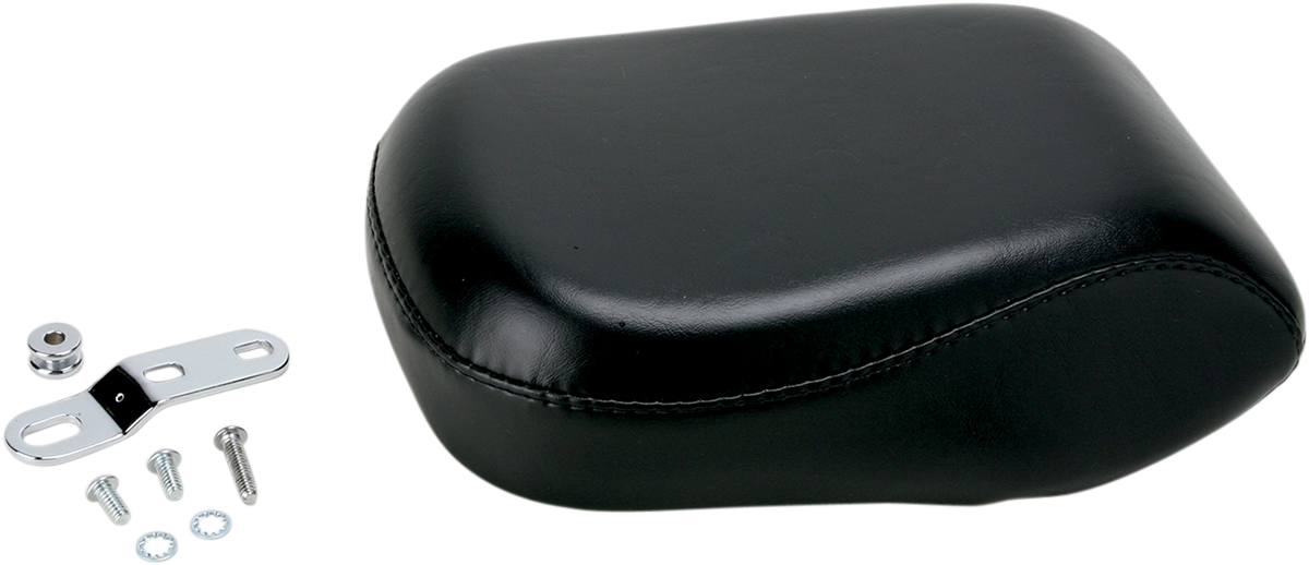 Bare Bones Pillion Pad - Smooth - Black - FL/FX '06-'17