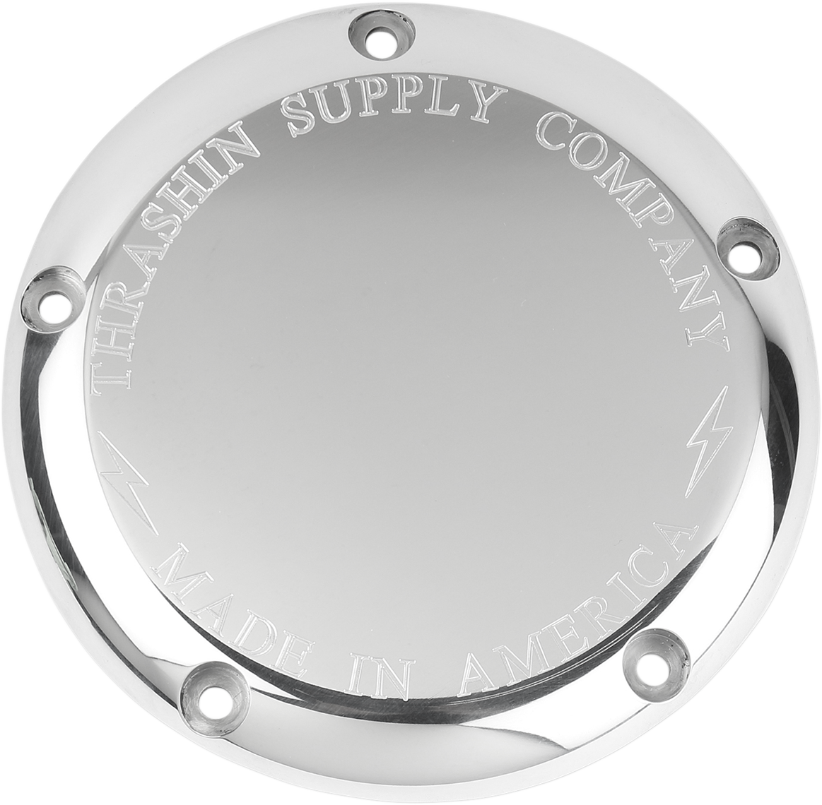 Derby Cover Includes Gasket - Classic - Chrome - 5 Hole