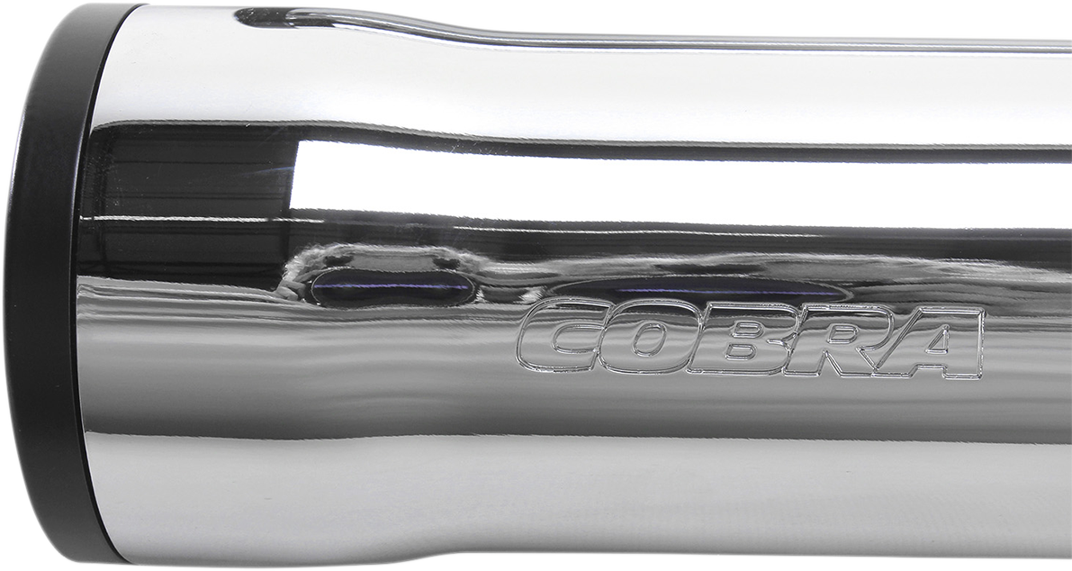 Slip-On Mufflers With Race-Pro Tips - 3" - Chrome - FXDWG '10-'17