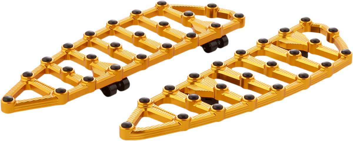 MX Driver Floorboards - Gold