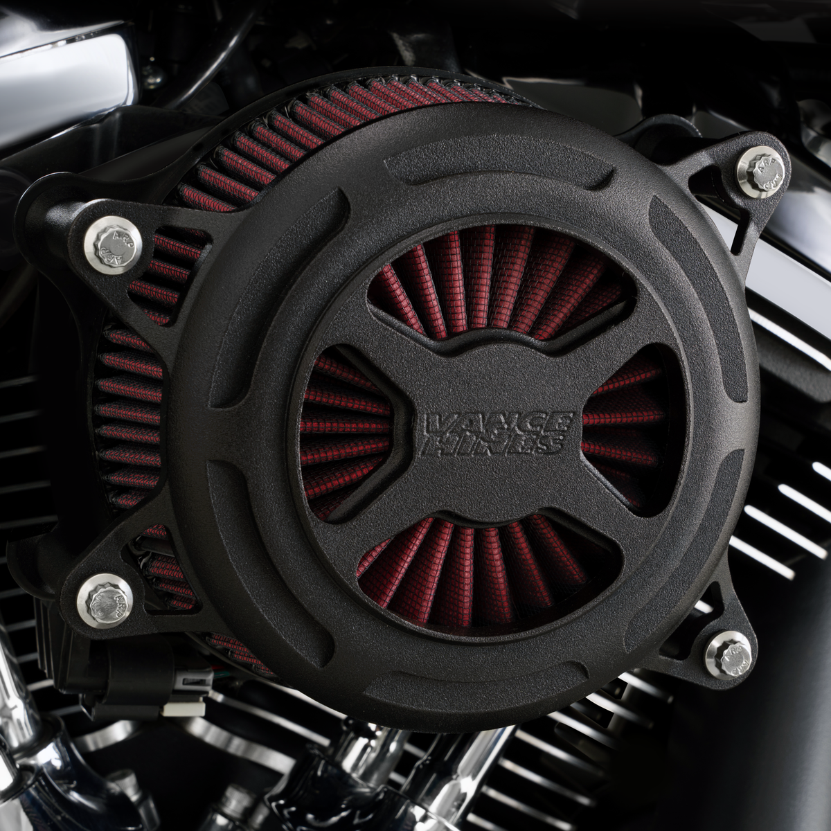 VO2 X Air Intake Kit - Black Wrinkle