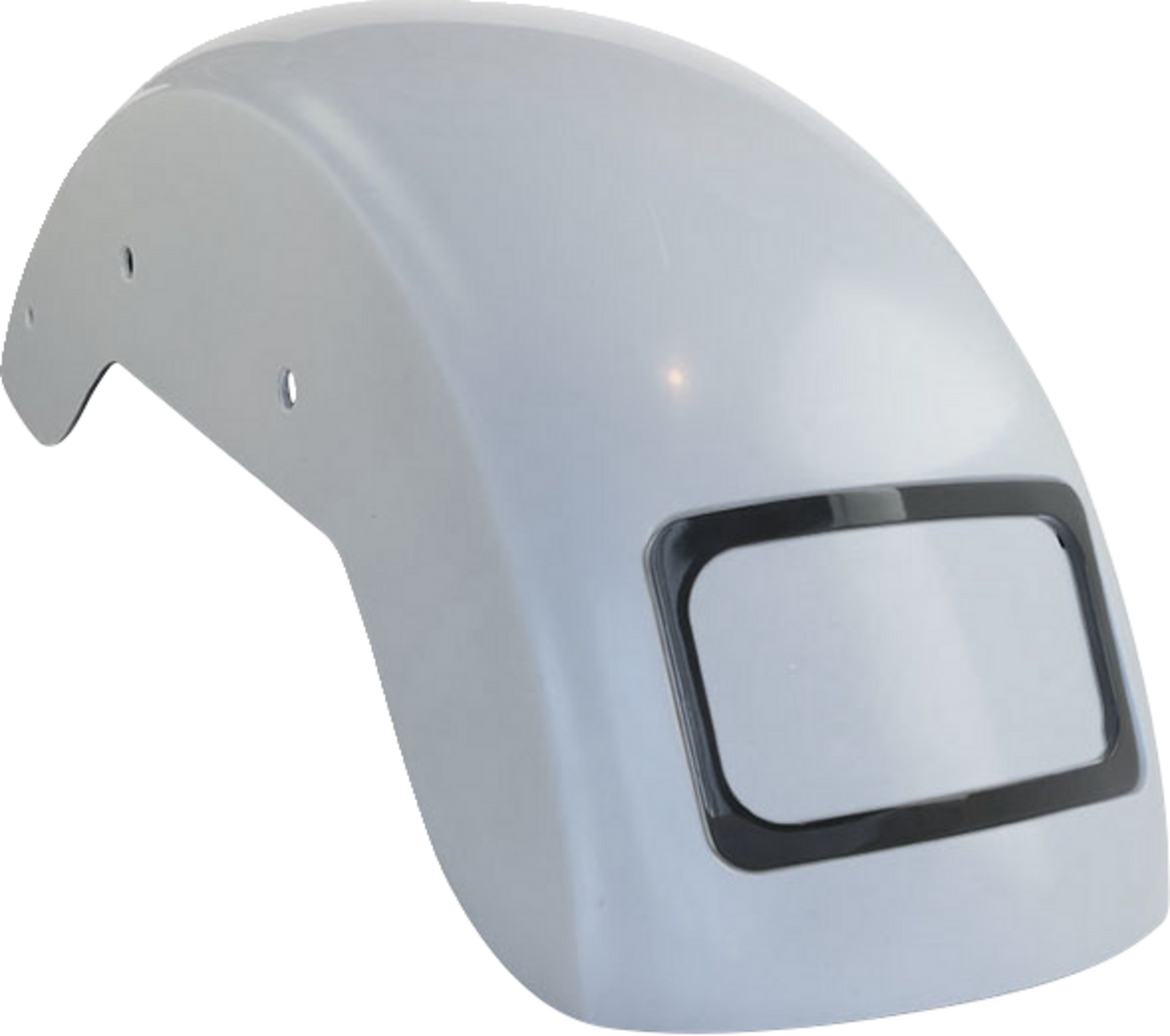 The Fix Rear Fender - Black Frame Plate - HD Softail '18-'20