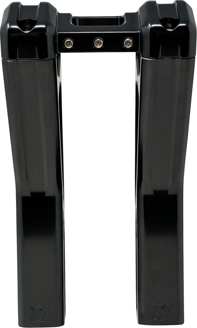 Ascent Pro Risers - Pullback - 8" - Gloss Black