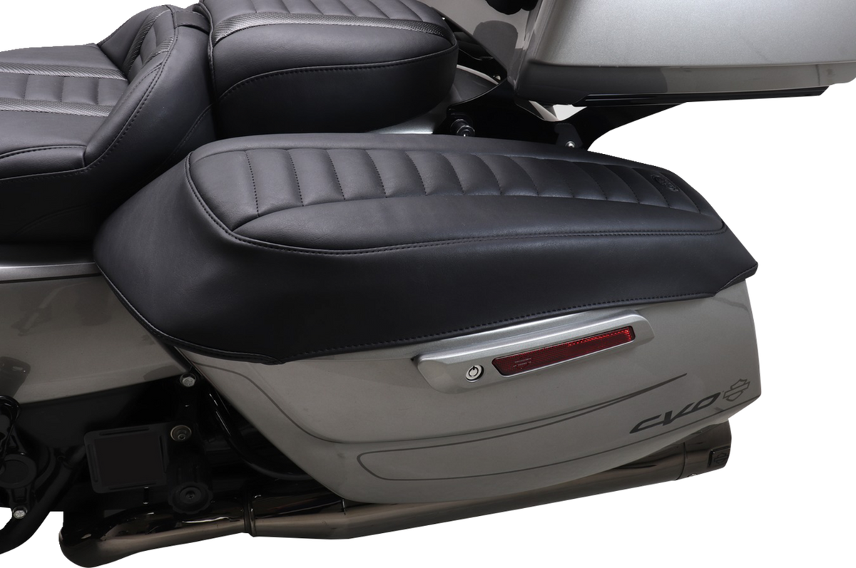 Deluxe Touring Saddlebag Lid Covers