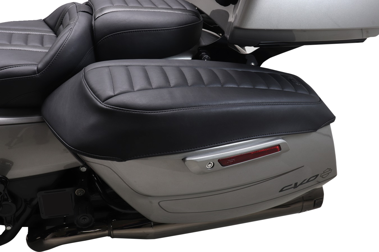 Deluxe Touring Saddlebag Lid Covers