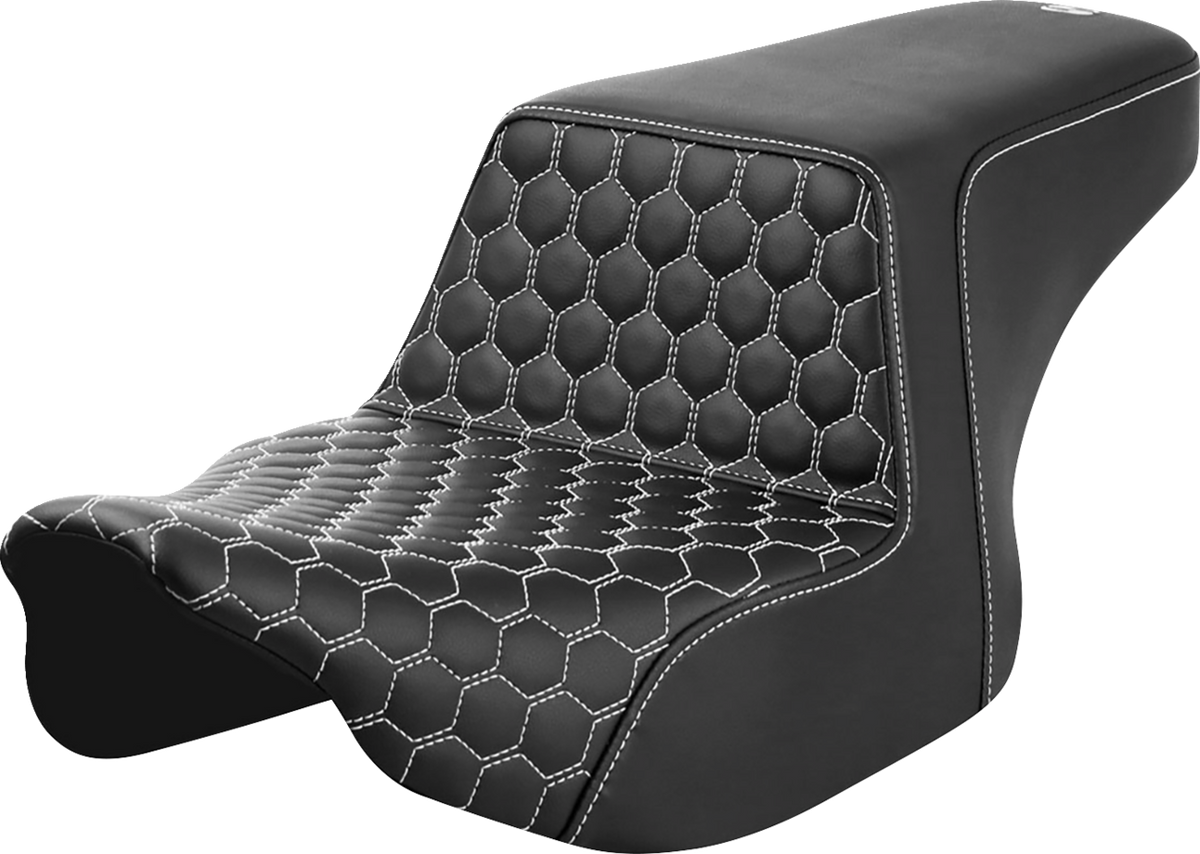 Step-Up Seat - Front Honeycomb - White Stitching - FL '23-'24