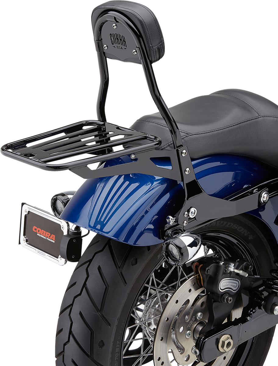 Backrest Kit - 14" - Black - Dyna