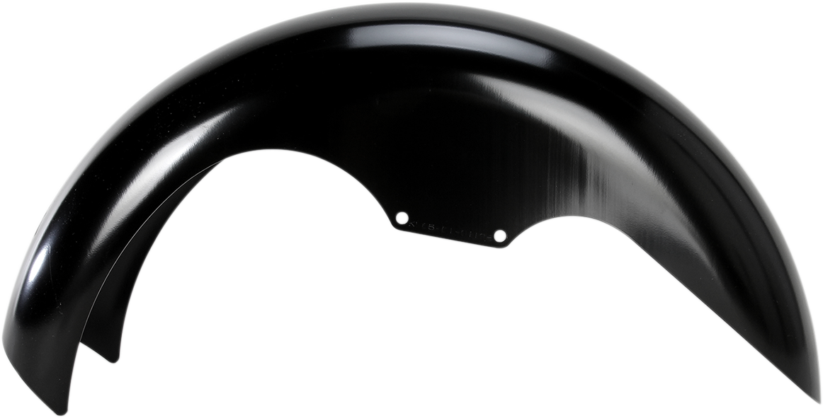 Level Front Fender - Black - 21" - HD Touring/Trike