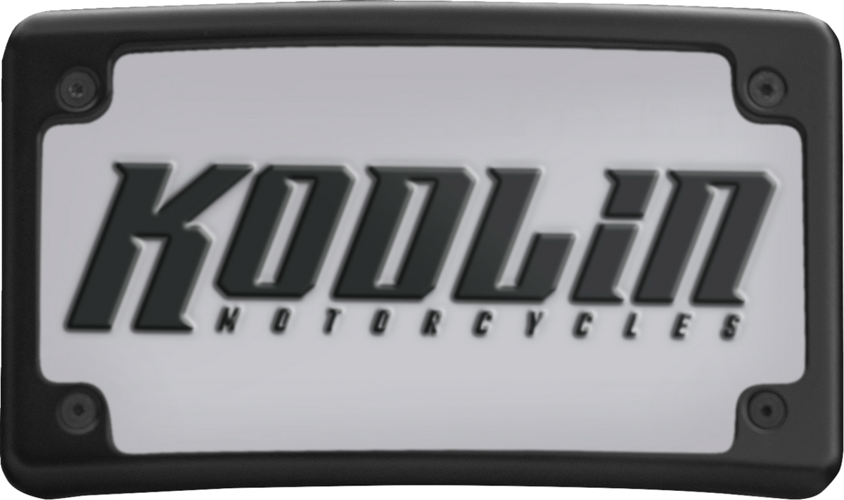 Curved License Plate Kit