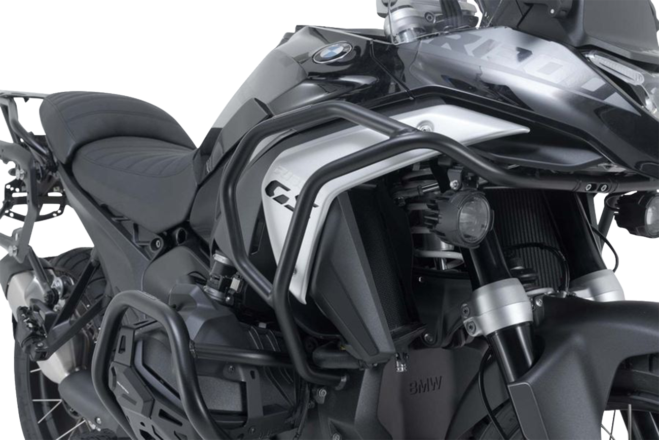 Upper Crash Bar - Black - BMW