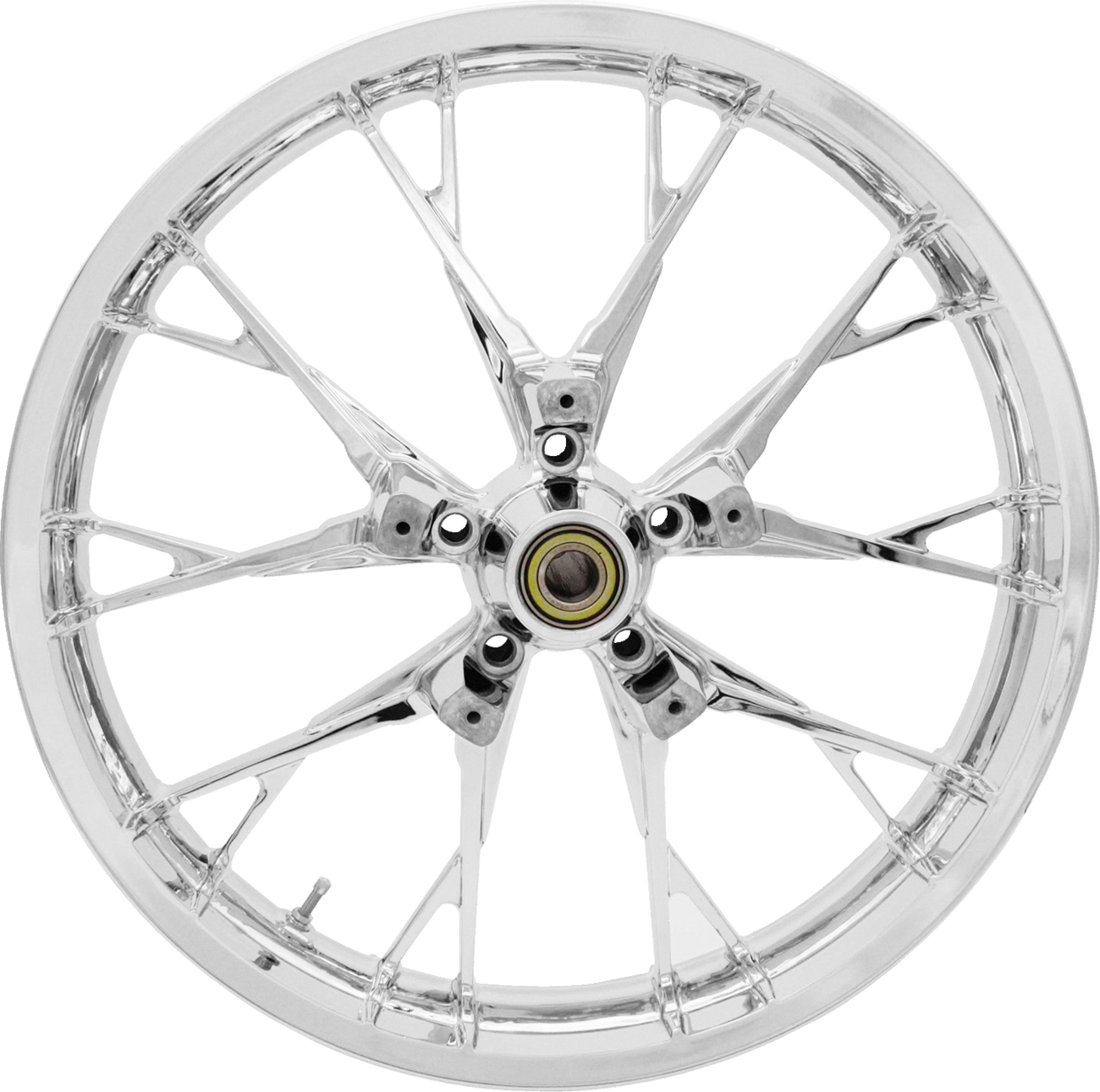 Wheel - Marlin - Front - Dual Disc/Without ABS - Chrome - 21x3.5