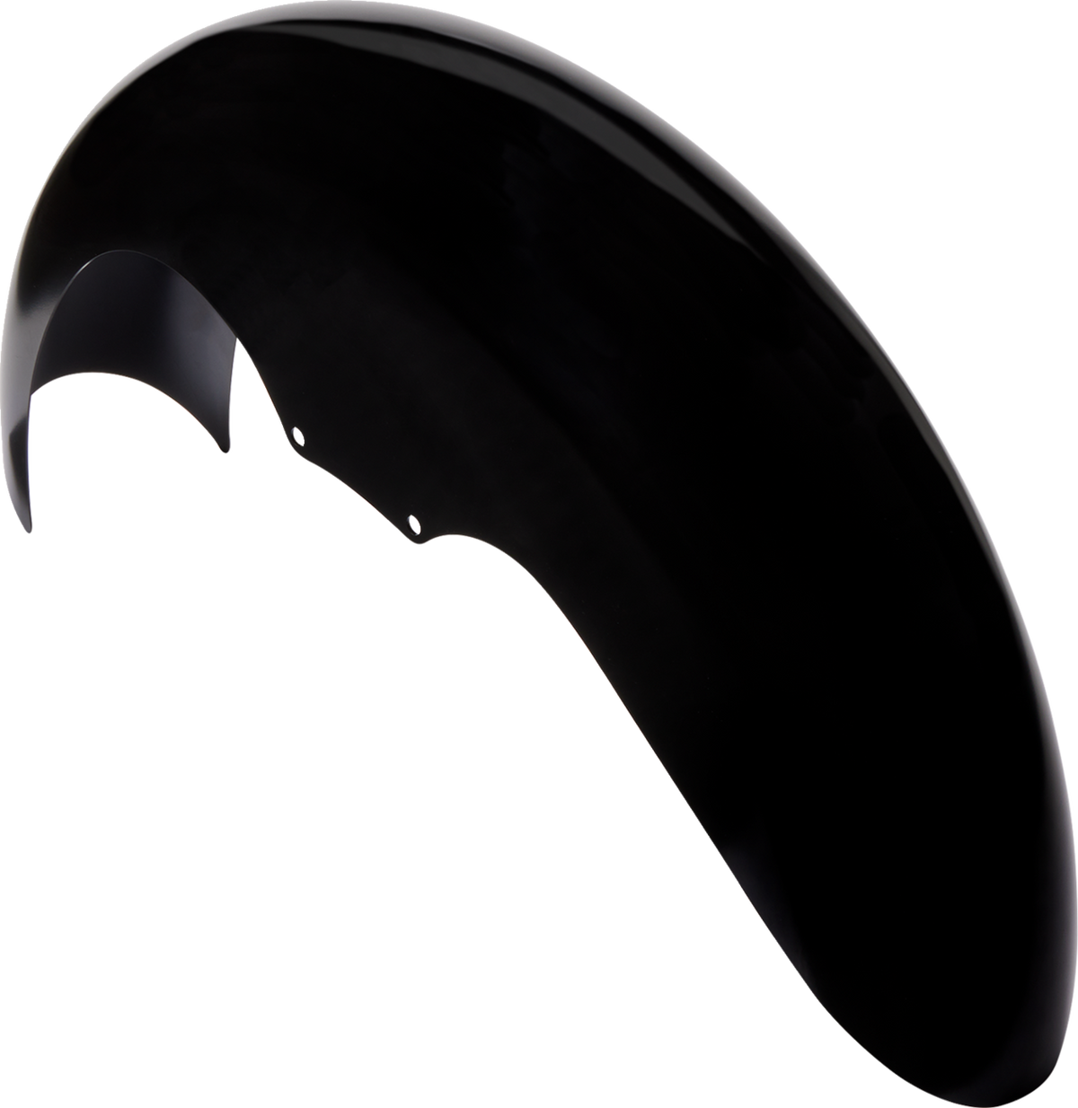 Level Front Fender - Black - 21" - HD Touring/Trike