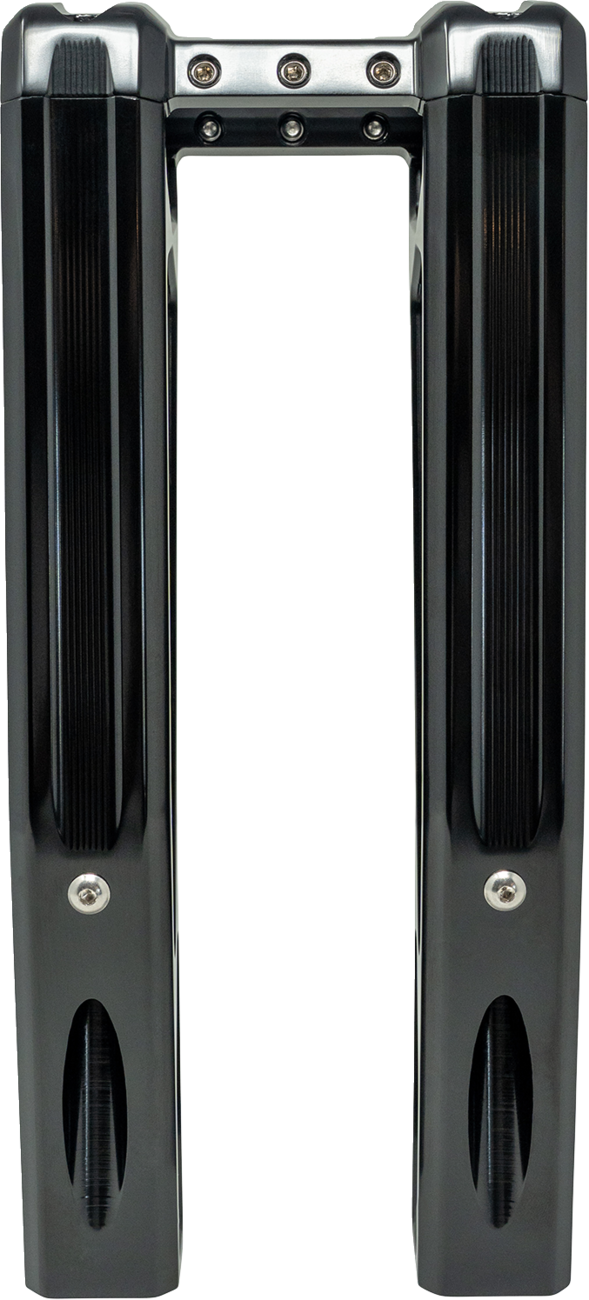 Ascent Pro Risers - Pullback - 10" - Gloss Black