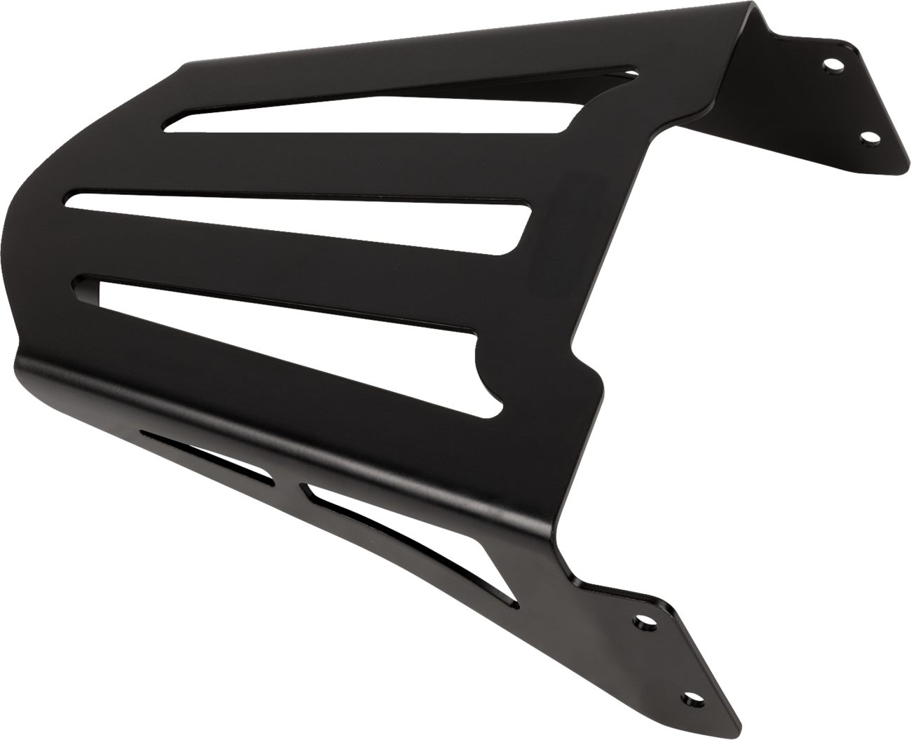 Sissy Bar Luggage Rack - Black - Laser-Cut