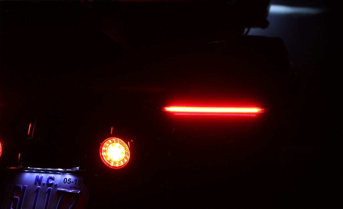 Saddlebag Lights - Red Lens