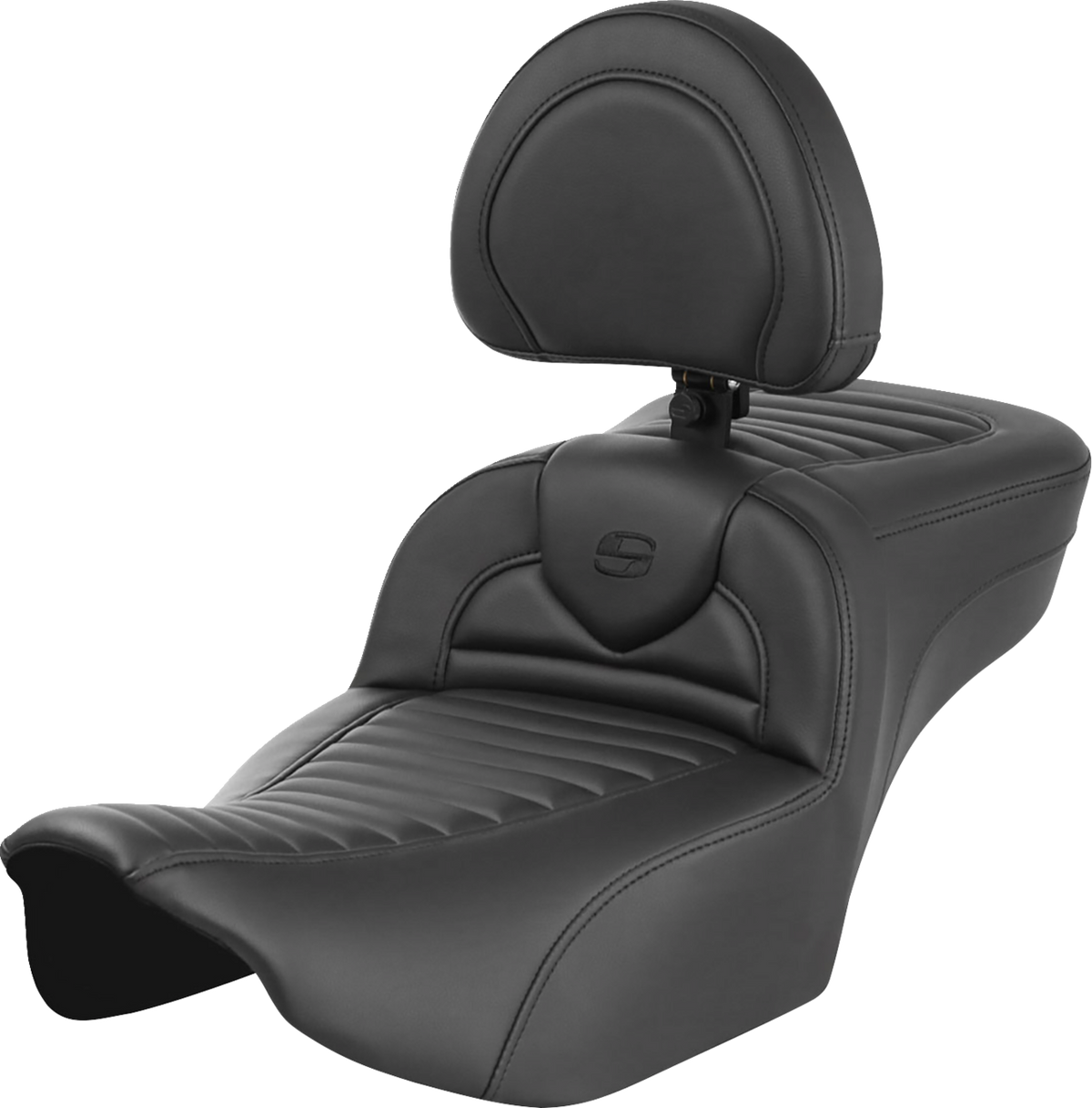 Roadsofa™ Extended Reach Seat - With Backrest - Tuck-N-Roll - FLTR/FLHX '23-'24