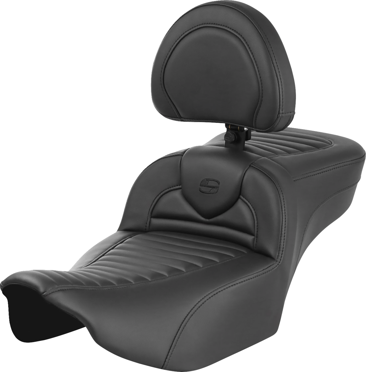 Roadsofa™ Extended Reach Seat - With Backrest - Tuck-N-Roll - FLTR/FLHX '23-'24