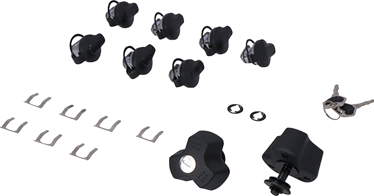 TRAX Lock Set - EVO - 9 Matching Locks With Keys