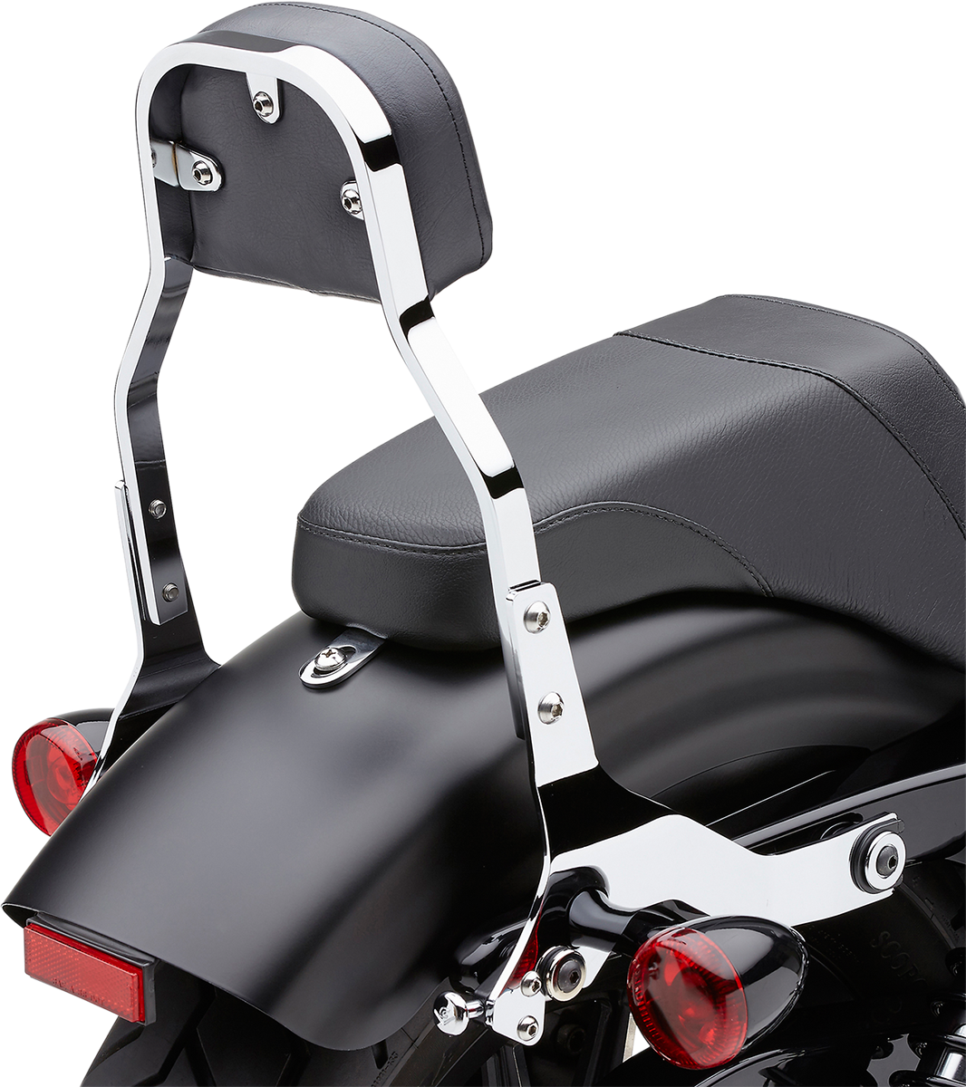 Backrest Kit - 11" - Chrome - Softail