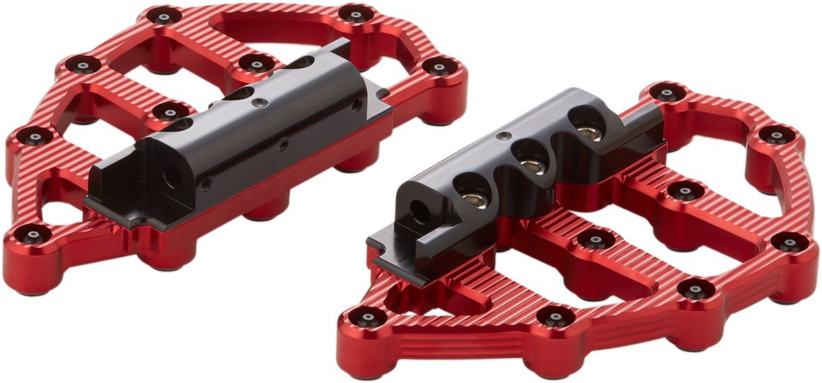 MX Passenger Floorboards - Red
