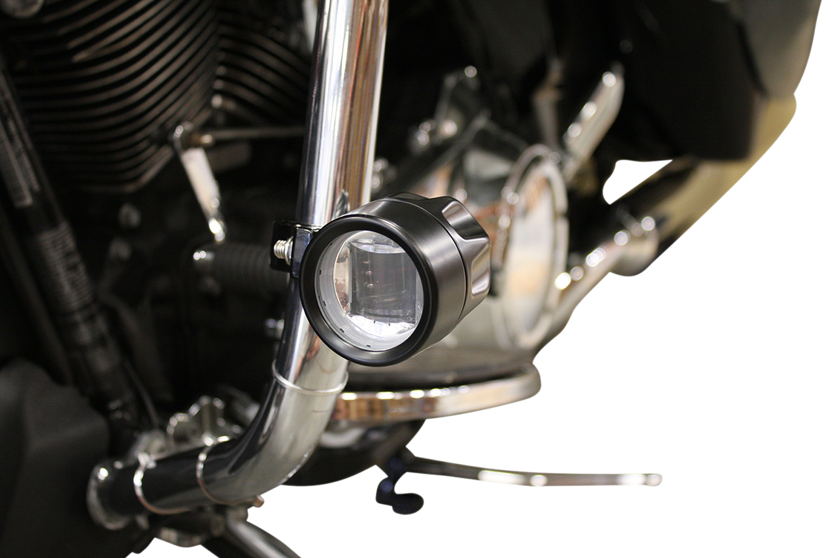 Fog Light - Black - Clear Lens