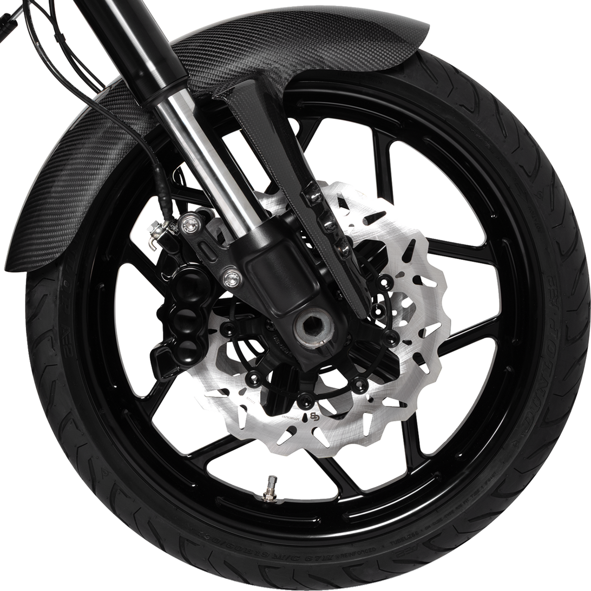 Front Fender - Qualifier - 19" - Carbon Fiber