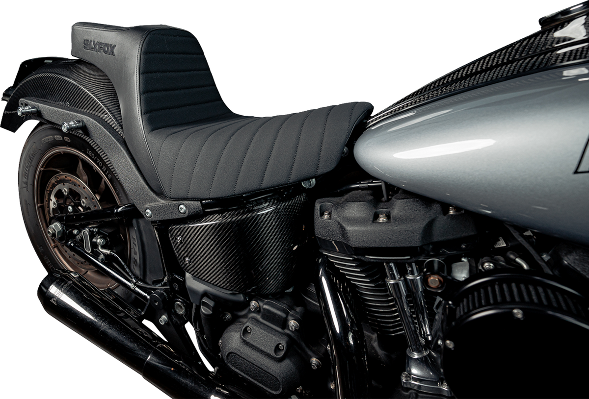High Noon Seat - Vinyl - Classic Stitch - Black Logo - FL/FX '18-'24